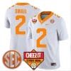 Jabari Small Jersey #2 Tennessee Volunteers Football Cheez It Citrus Bowl Patch White 5 Jabari Small Jersey #2 Tennessee Volunteers Football Cheez It Citrus Bowl Patch White