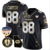 Jalen Carter Jersey #88 Georgia Bulldogs Vapor Limited Orange Bowl Patch Black Limited 5 Jalen Carter Jersey #88 Georgia Bulldogs Vapor Limited Orange Bowl Patch Black Limited