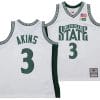 Jaden Akins Jersey #3 Michigan State Spartans 125th Basketball Anniversary 1999 Throwback White