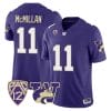 Jalen McMillan Jersey #11 Washington Huskies Logo Patch Football Stitched