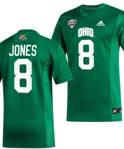 Jacoby Jones Jersey #8 Ohio Bobcats College Football Uniform Green