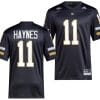 Jamal Haynes Jersey #11 Georgia Tech Yellow Jackets 2023 Premier Football Uniform Black