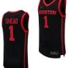 JWan Roberts Jersey #13 Houston Cougars Basketball Replica uniform Black