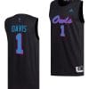 Johnell Davis Jersey #1 FAU Owls College Basketball Replica Black 3 Johnell Davis Jersey #1 FAU Owls College Basketball Replica Black