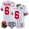 Kyle Mccord Jersey #6 Ohio State Buckeyes Good Year Cotton Bowl Patch Football White
