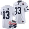 Kaytron Allen Jersey #13 Penn State Peach Bowl Patch 2024 College Football White
