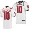 Kevin Concepcion Jersey #10 NC State Wolfpack 2023 Pop-Tarts Bowl Football White
