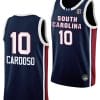 Kamilla Cardoso Jersey #10 South Carolina Gamecocks College Basketball Away Black