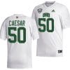 Kai Caesar Jersey #50 Ohio Bobcats College Football Uniform White