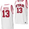 Keba Keita Jersey #13 Utah Utes College Basketball 2023-24 Replica White 5 Keba Keita Jersey #13 Utah Utes College Basketball 2023-24 Replica White