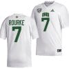 Kurtis Rourke Jersey #7 Ohio Bobcats College Football Uniform White