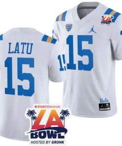 Laiatu Latu Jersey #15 UCLA Bruins 2023 LA Bowl College Football White