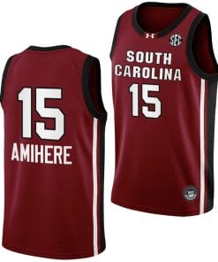 Laeticia Amihere Jersey #15 South Carolina Gamecocks College Basketball 2023-24 Garnet