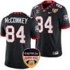 Ladd McConkey Jersey #84 Georgia Bulldogs Orange Bowl Patch 2023 College Football Black 5 Ladd McConkey Jersey #84 Georgia Bulldogs Orange Bowl Patch 2023 College Football Black