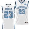 Michael Jordan Jersey #23 UNC Tar Heels NIL College Basketball Lightweight White