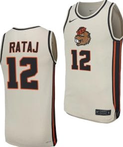 Michael Rataj Jersey #12 Oregon State Beavers College Basketball Replica uniform White