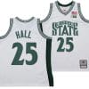 Malik Hall Jersey #25 Michigan State Spartans 125th Basketball Anniversary 1999 Throwback White 3 Malik Hall Jersey #25 Michigan State Spartans 125th Basketball Anniversary 1999 Throwback White