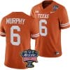 Maalik Murphy Jersey #6 Texas Longhorns Allstate Sugar Bowl Patch 2024 College Football Orange 5 Maalik Murphy Jersey #6 Texas Longhorns Allstate Sugar Bowl Patch 2024 College Football Orange