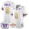 Michael Penix Jr Jersey #9 Washington Huskies Alamo Bowl Patch Football Husky Royalty