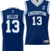 Mason Miller Jersey #13 Creighton Bluejays College NIL Basketball Lightweight Blue 4 Mason Miller Jersey #13 Creighton Bluejays College NIL Basketball Lightweight Blue