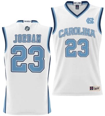 Michael Jordan Jersey #23 UNC Tar Heels Jersey NIL College Basketball Lightweight White 8 Michael Jordan Jersey #23 UNC Tar Heels Jersey NIL College Basketball Lightweight White
