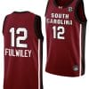 MiLaysia Fulwiley Jersey #12 South Carolina Gamecocks College Basketball 2023-24 Garnet