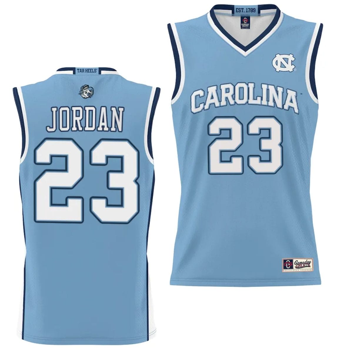 Michael Jordan Jersey #23 UNC Tar Heels NIL College Basketball Lightweight Blue 1 Michael Jordan Jersey #23 UNC Tar Heels NIL College Basketball Lightweight Blue