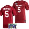 Malik Jackson Jersey #5 Jacksonville State Gamecocks 2023 New Orleans Bowl Patch Football Red