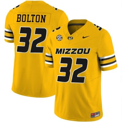 Nick Bolton Jersey #32 Missouri Tigers Vapor Limited College Football Stitched Gold