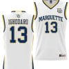 Oso Ighodaro Jersey #13 Marquette Golden Eagles NIL Basketball Lightweight White