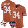 Ricky Williams Jersey #34 Texas Longhorns Sugar Bowl Patch Vapor Football Texas Orange