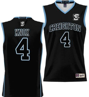 Sterling Knox Jersey #2 Creighton Bluejays College NIL Basketball Lightweight Black 8 Sterling Knox Jersey #2 Creighton Bluejays College NIL Basketball Lightweight Black