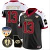 Stetson Bennett Jersey #13 Georgia Bulldogs Vapor Limited Orange Bowl Patch Alternate 4 Stetson Bennett Jersey #13 Georgia Bulldogs Vapor Limited Orange Bowl Patch Alternate