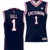 Solomon Ball Jersey #1 UConn Huskies NIL College Basketball Lightweight Navy