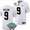 Timmy McClain Jersey #9 UCF Knights 2023 Gasparilla Bowl Patch Football White