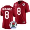 Tyler Buchner Jersey #8 Alabama Crimson Tide Rose Bowl Game 2024 Patch College Football Playoff Crimson