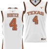Tyrese Hunter Jersey #4 Texas Longhorns NIL College Basketball Lightweight White 4 Tyrese Hunter Jersey #4 Texas Longhorns NIL College Basketball Lightweight White