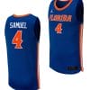 Tyrese Samuel Jersey #4 Florida Gators College Basketball 2023-24 Replica Uniform Royal