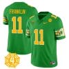 Troy Franklin Jersey #11 Oregon Ducks Honor Spencer Webb Patch Football Green 4 Troy Franklin Jersey #11 Oregon Ducks Honor Spencer Webb Patch Football Green