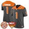 Trevon Flowers Jersey #1 Tennessee Volunteers Football Cheez It Citrus Bowl Patch Gray 5 Trevon Flowers Jersey #1 Tennessee Volunteers Football Cheez It Citrus Bowl Patch Gray