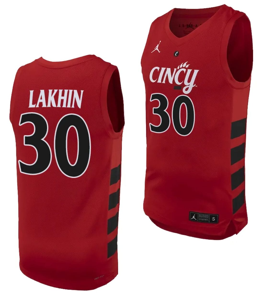 Viktor Lakhin Jersey #30 Cincinnati Bearcats College Basketball Replica 2023-24 Red 1 Viktor Lakhin Jersey #30 Cincinnati Bearcats College Basketball Replica 2023-24 Red