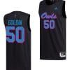Vladislav Goldin Jersey #50 FAU Owls College Basketball Replica Black 2 Vladislav Goldin Jersey #50 FAU Owls College Basketball Replica Black