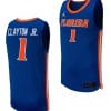 Walter Clayton Jr Jersey #1 Florida Gators College Basketball 2023-24 Replica Royal