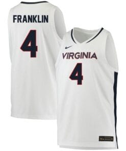 Armaan Franklin Jersey #4 Virginia Cavaliers College Basketball Stitched White