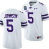 Avery Johnson Jersey #5 Kansas State Wildcats 2023 Pop-Tarts Bowl Football White 4 Avery Johnson Jersey #5 Kansas State Wildcats 2023 Pop-Tarts Bowl Football White