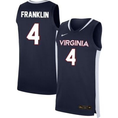 Armaan Franklin Jersey #4 Virginia Cavaliers College Basketball Stitched Navy 8 Armaan Franklin Jersey #4 Virginia Cavaliers College Basketball Stitched Navy