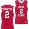 Bruce Thornton Jersey #2 Ohio State Buckeyes College Basketball Lightweight Scarlet