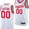 Custom Cincinnati Bearcats Jersey Name and Number 70s Throwback Basketball White
