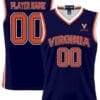 Custom Virginia Cavaliers Jersey Name and Number GameDay Greats Basketball Lightweight Navy
