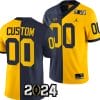 Custom Michigan Wolverines Jersey Name and Number 2024 Football National Championship Playoff Mazie 5 Custom Michigan Wolverines Jersey Name and Number 2024 Football National Championship Playoff Mazie